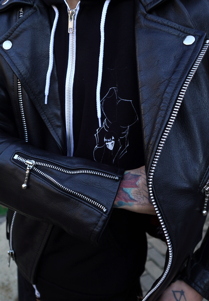 Caught In Webs Unisex Zip Up Hoodie