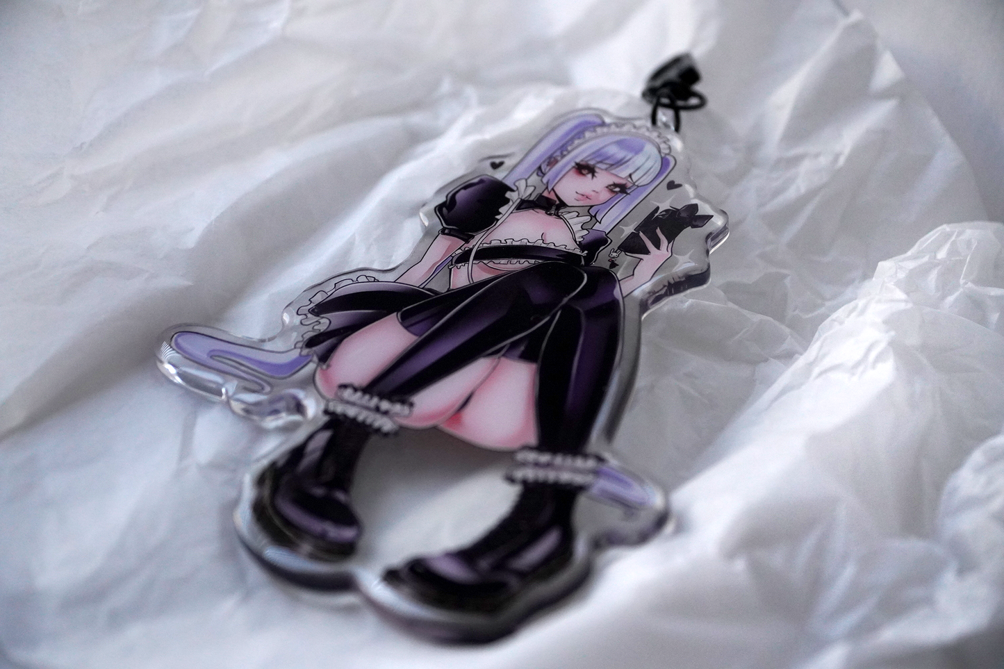 Latex Maid Keychain
