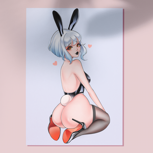 Bunny Girl 5x7 Pint