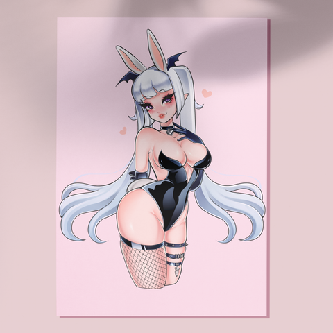 Bunny Succubus 5x7 Print