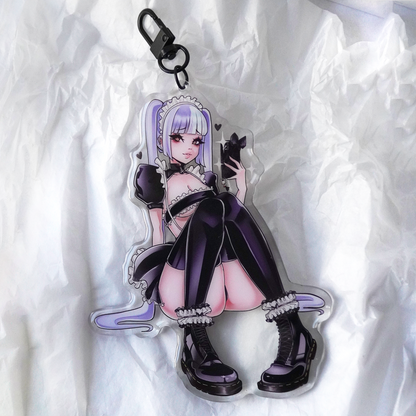 Latex Maid Keychain
