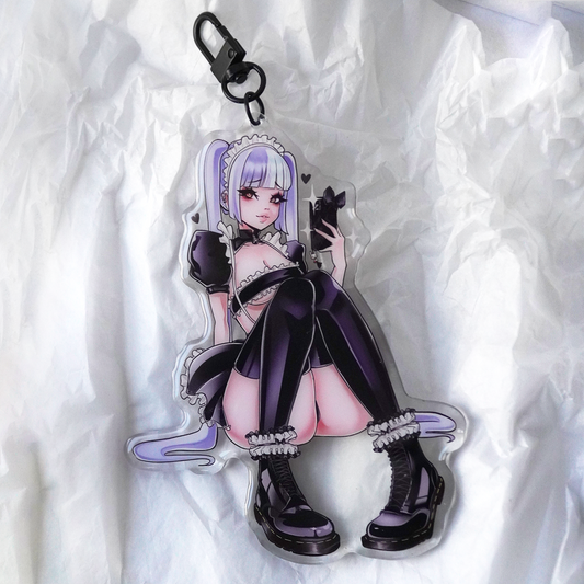 Latex Maid Keychain