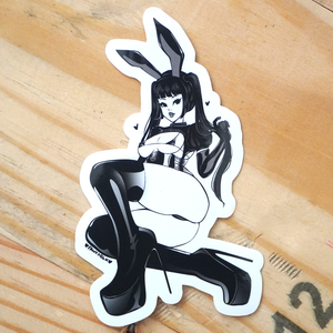 Latex Bunny Girl Sticker