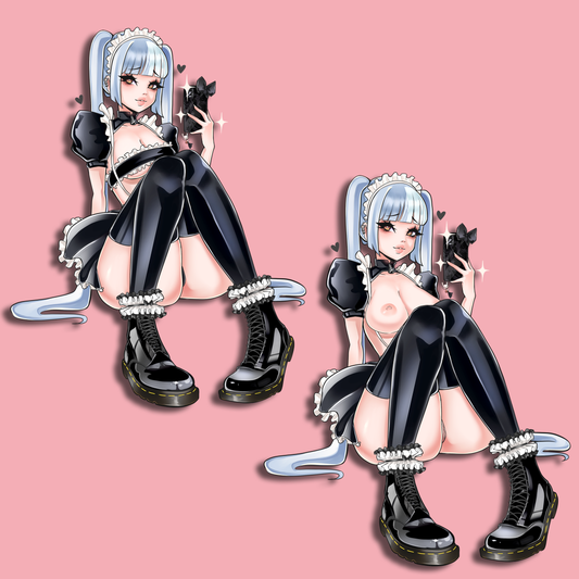 Latex Maid Sticker